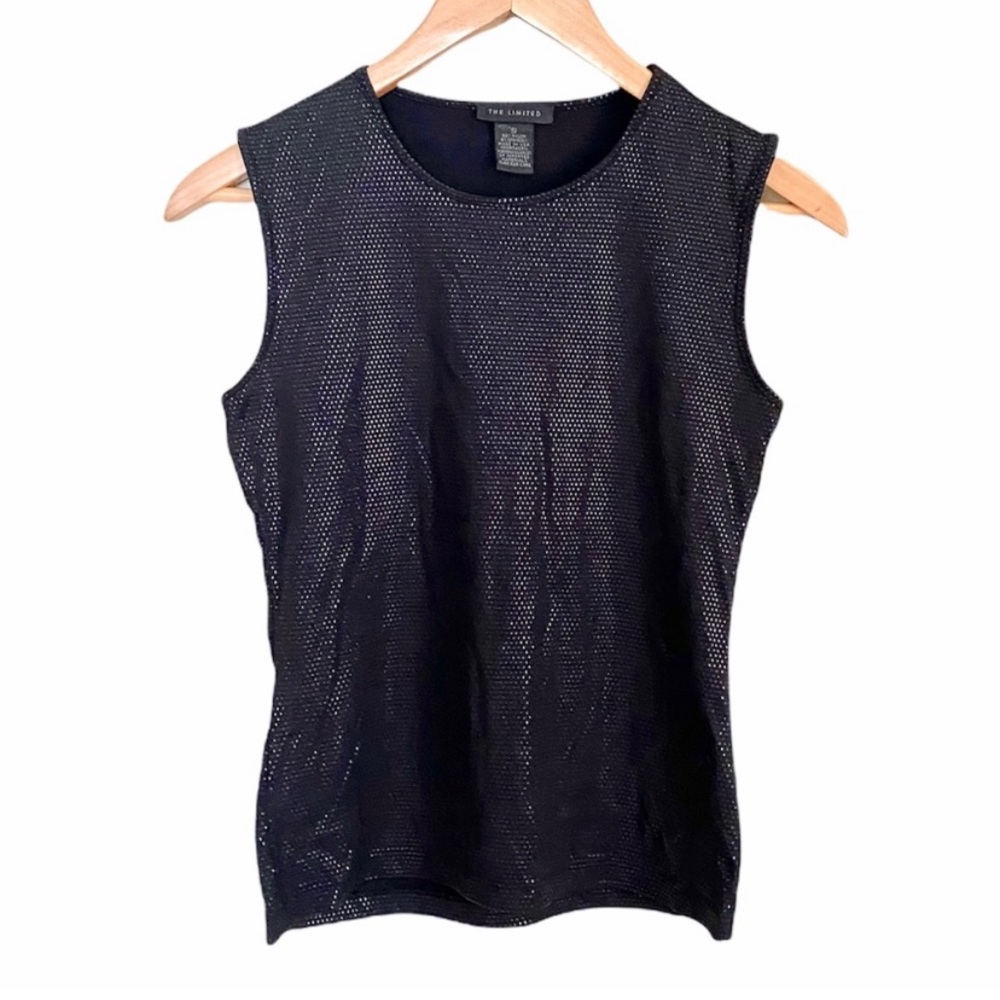 The Limited Black Tank Top Womens Size Small
